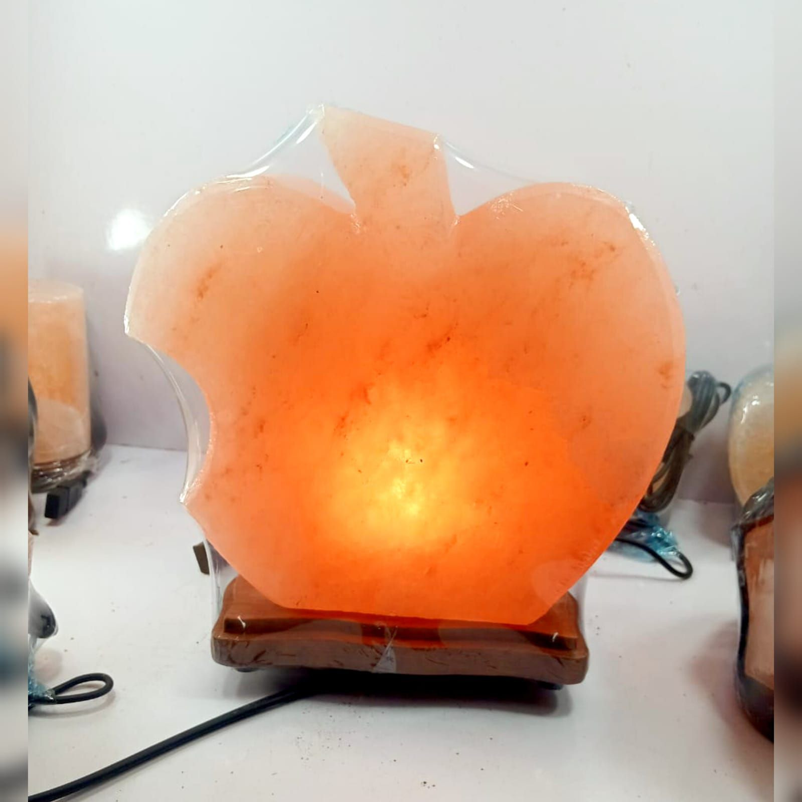 Himalayan Apple Salt Lamp