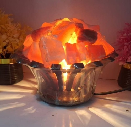 Himalayan Fire Bowl Salt Lamp