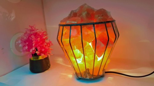 Himalayan Fire Bowl Salt Lamp